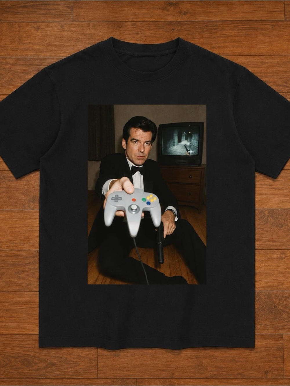 Pierce Bronan “ Your Turn “ Black Tee